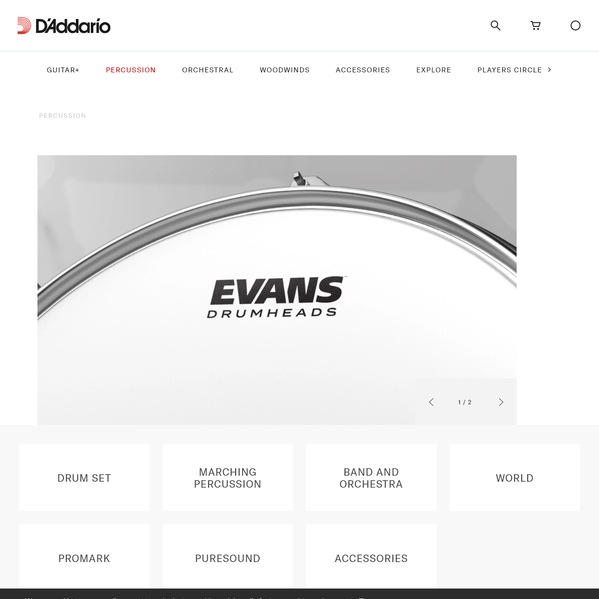 A complete backup of evansdrumheads.com