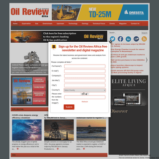 A complete backup of oilreviewafrica.com