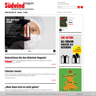 A complete backup of suedwind-magazin.at