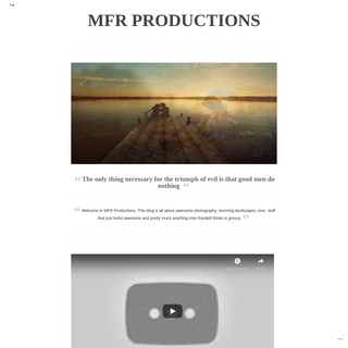 A complete backup of mfrproductions.com