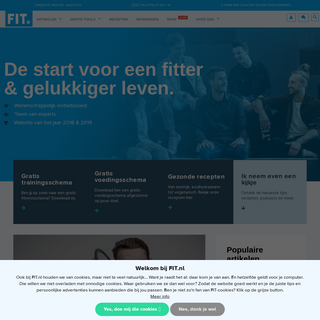 A complete backup of fit.nl