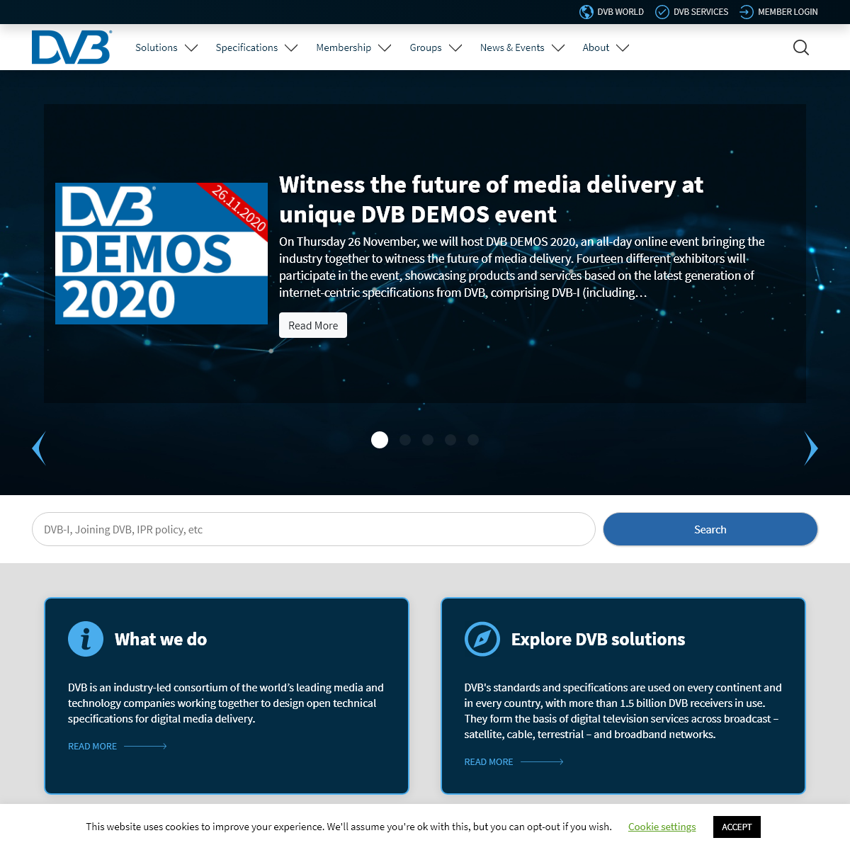 A complete backup of dvb.org
