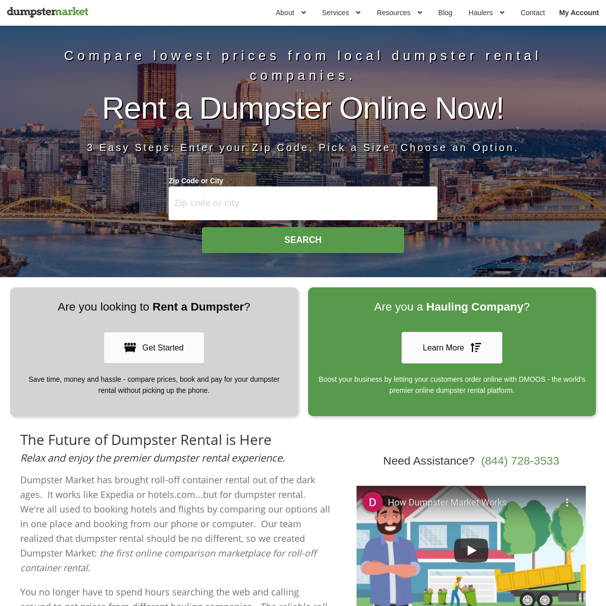 A complete backup of dumpstermarket.com