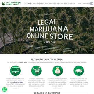 A complete backup of legalmarijuanaonlinestore.com