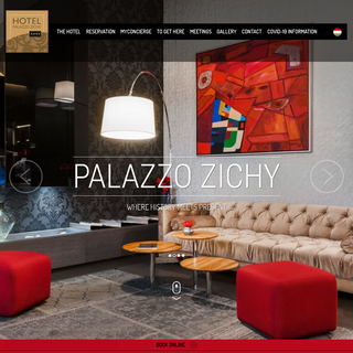 A complete backup of hotel-palazzo-zichy.hu
