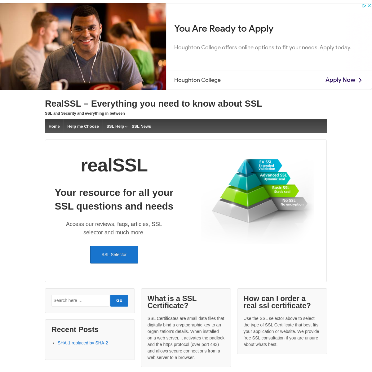 A complete backup of realssl.com