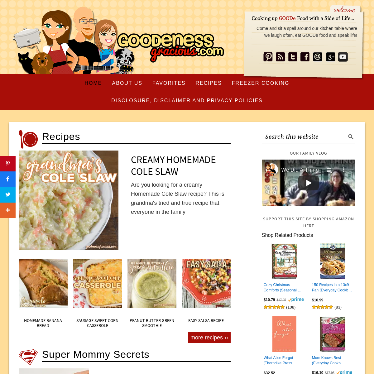 A complete backup of goodenessgracious.com