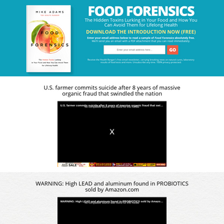 A complete backup of foodforensics.com