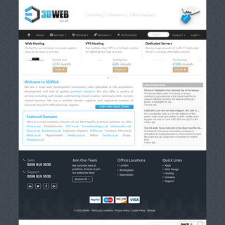A complete backup of 3dweb.co.uk