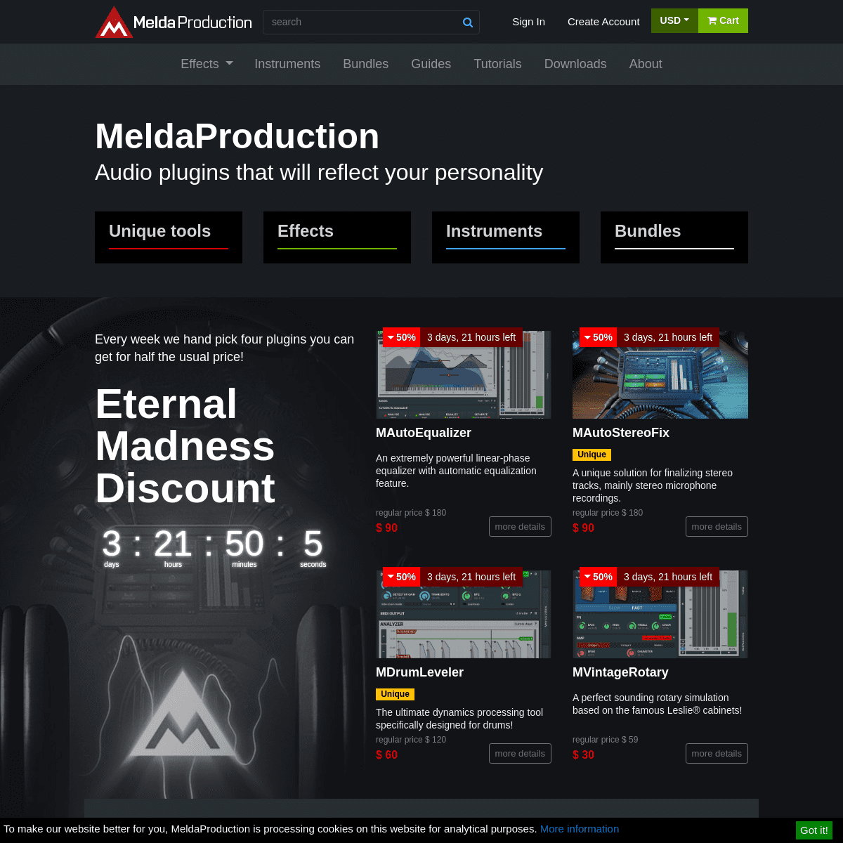 A complete backup of meldaproduction.com