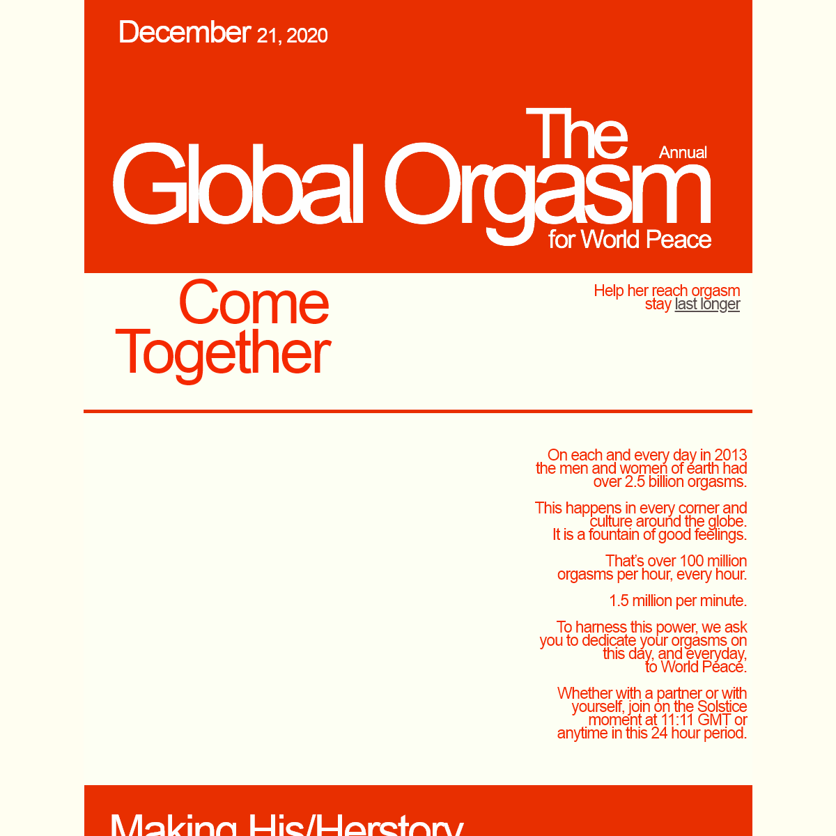 A complete backup of globalorgasm.org