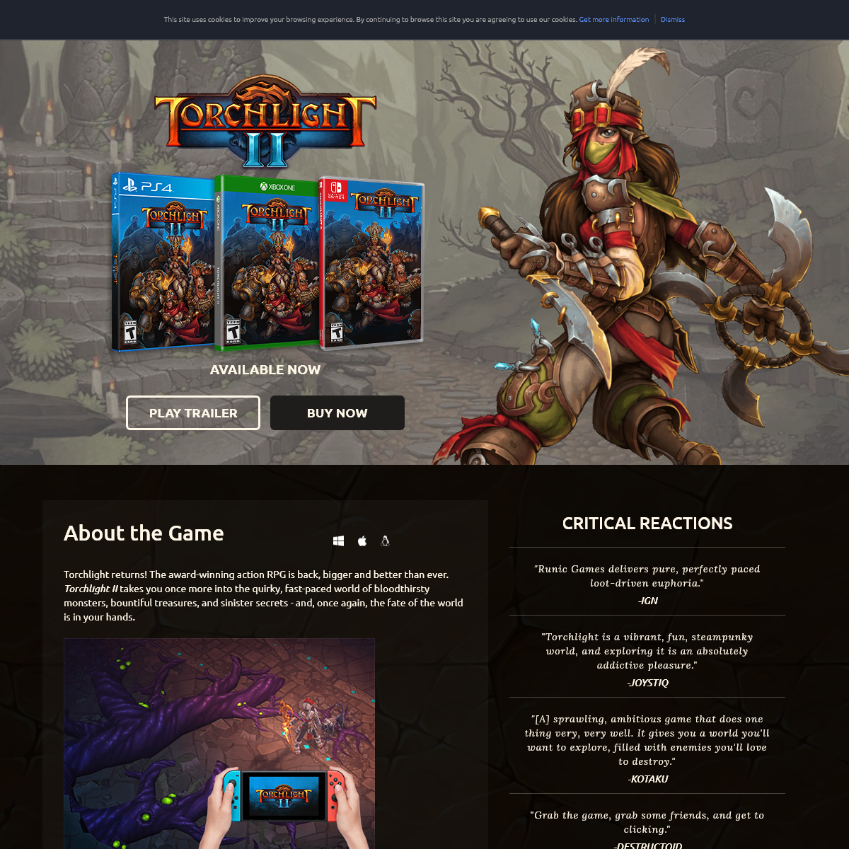 A complete backup of torchlight2game.com