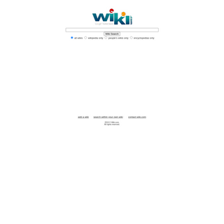 A complete backup of wiki.com