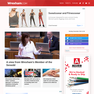 A complete backup of wrexham.com