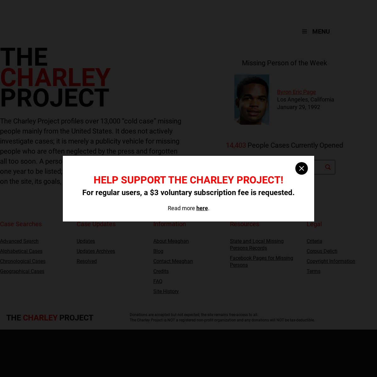 A complete backup of charleyproject.org