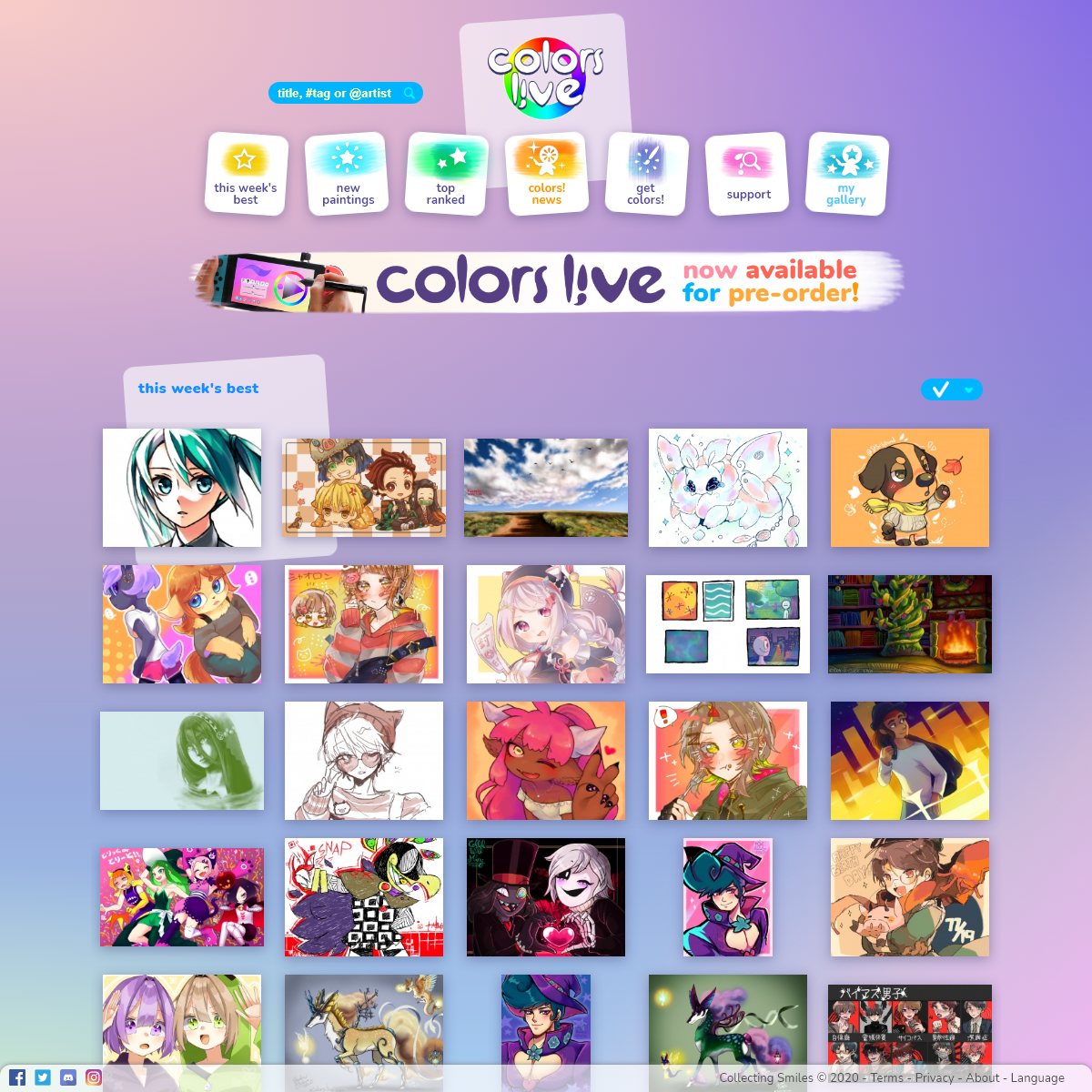 A complete backup of colorslive.com