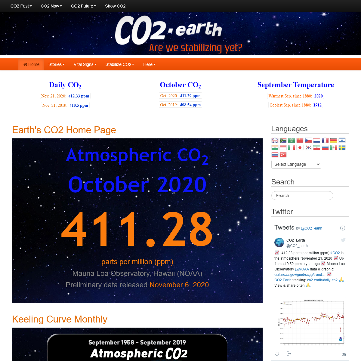 A complete backup of co2.earth