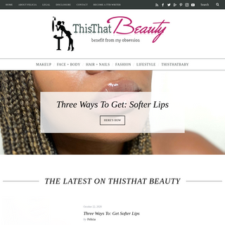 A complete backup of thisthatbeauty.com