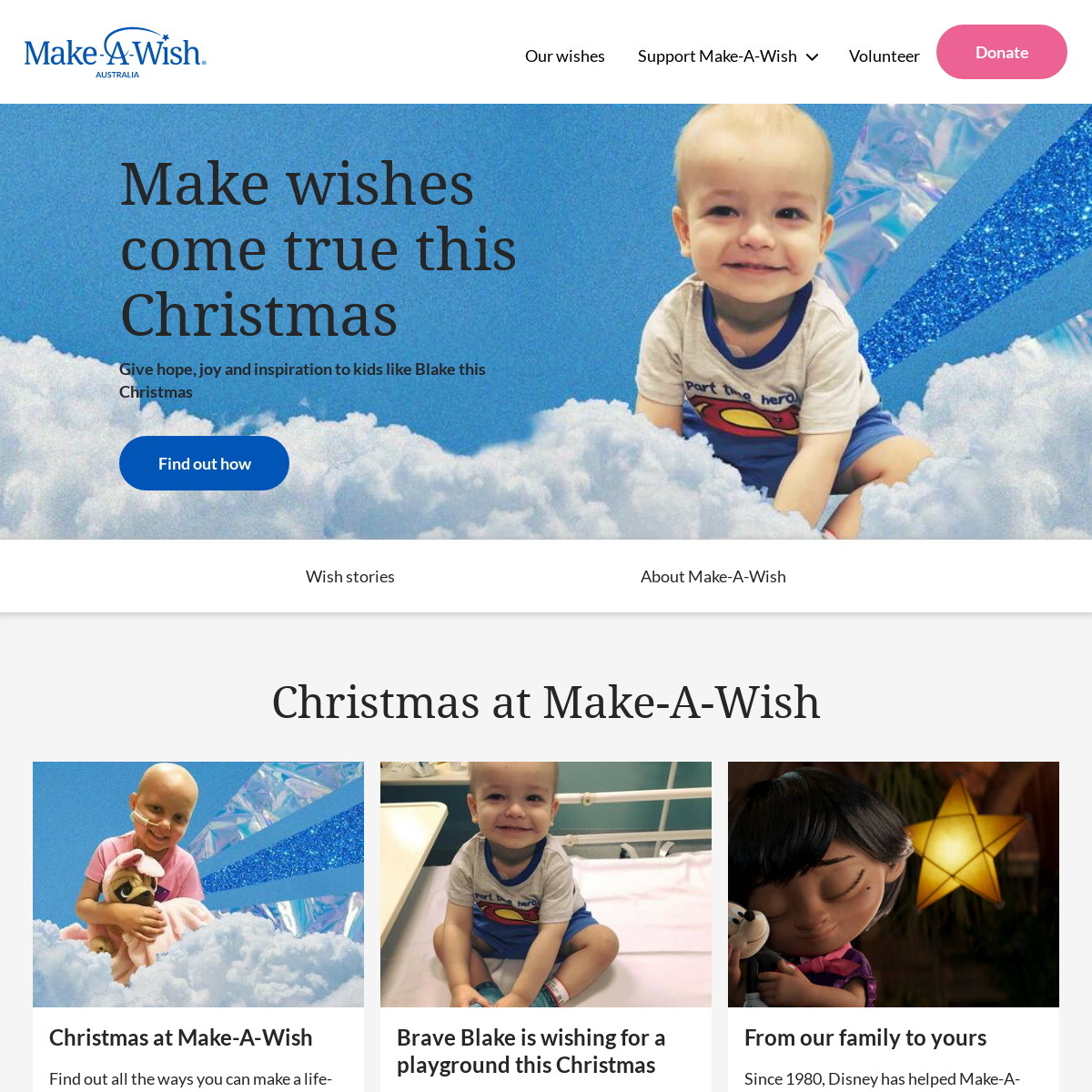 A complete backup of makeawish.org.au