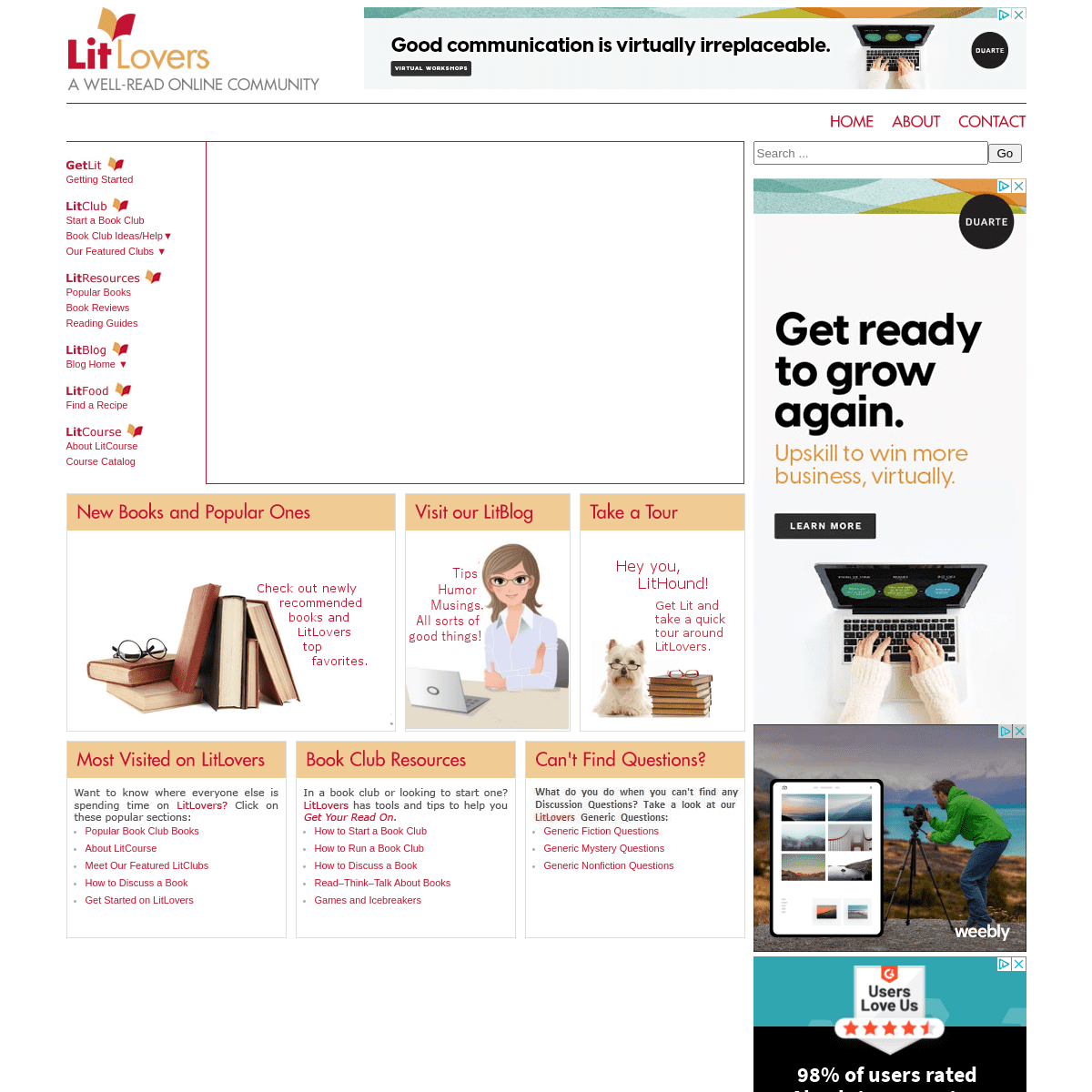 A complete backup of litlovers.com