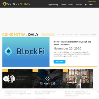 A complete backup of coincentral.com