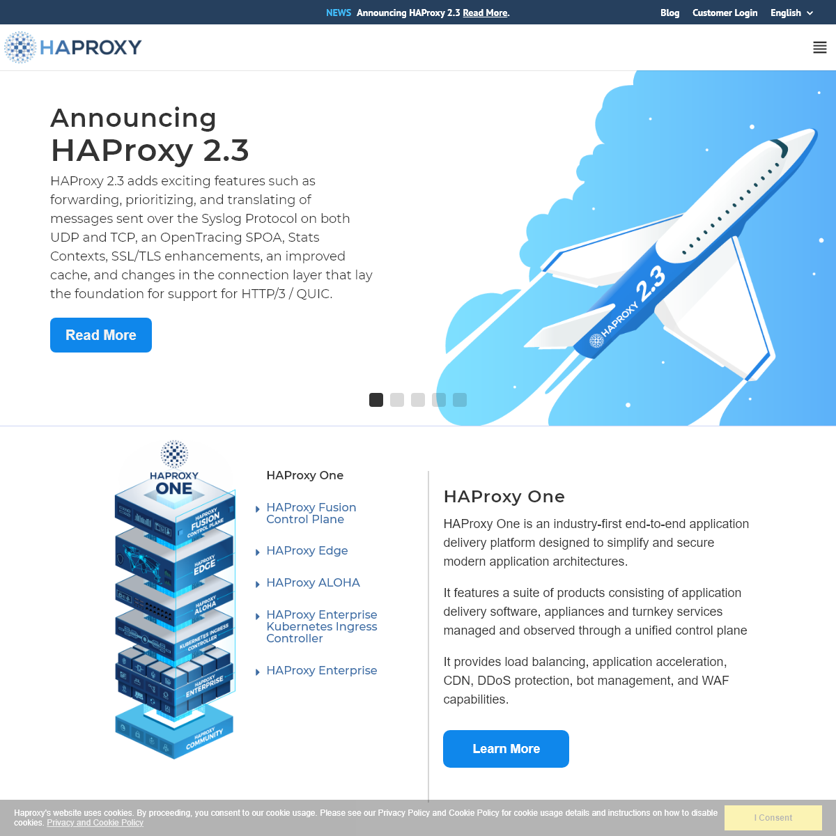 A complete backup of haproxy.com