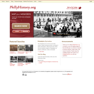 A complete backup of phillyhistory.org