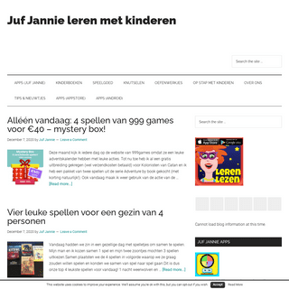 A complete backup of jufjannie.nl