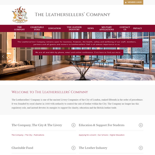 A complete backup of leathersellers.co.uk
