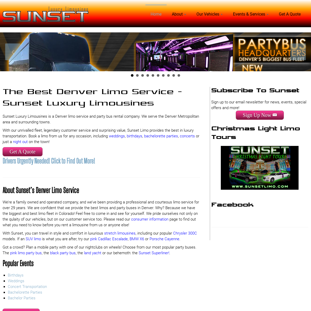 A complete backup of sunsetlimo.com