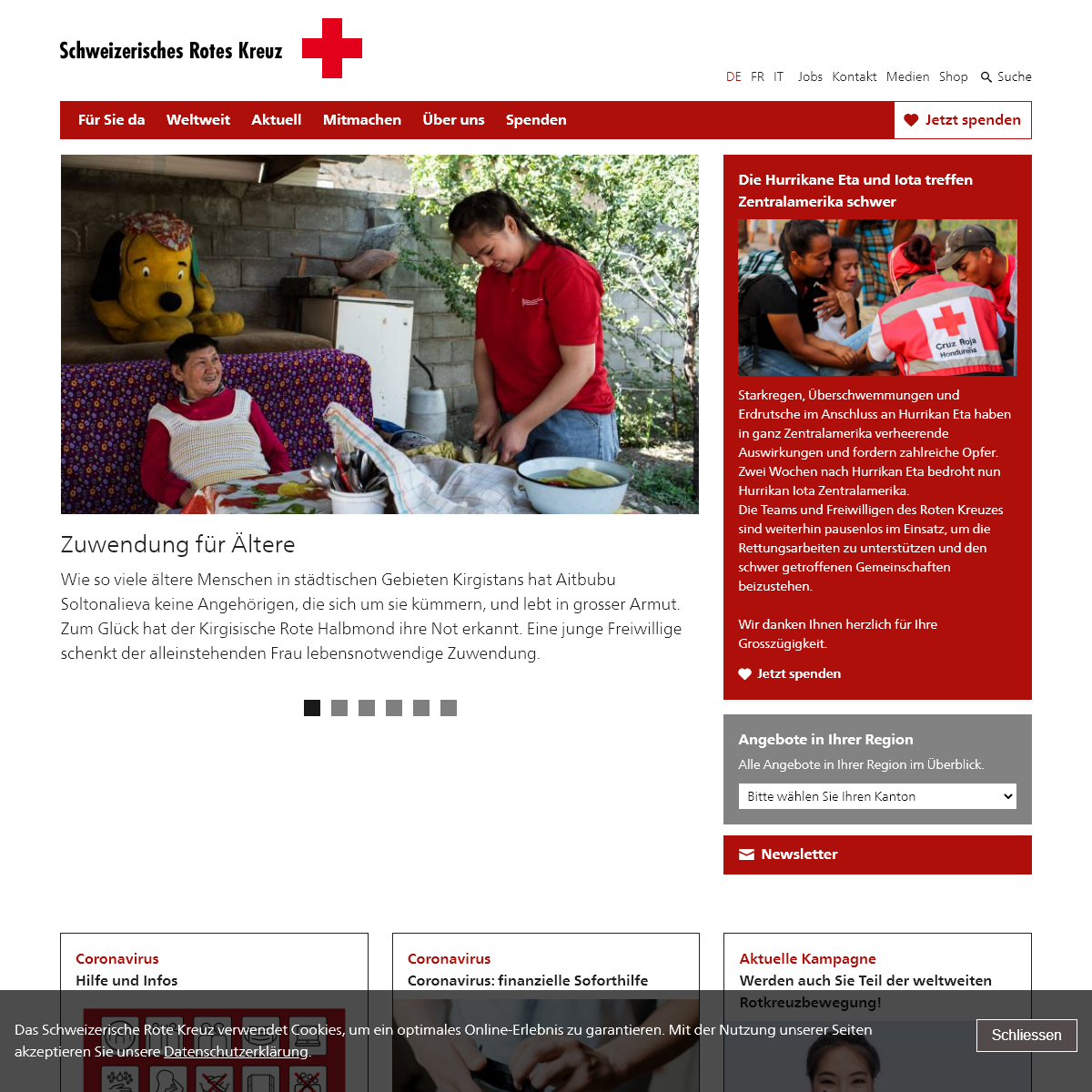 A complete backup of redcross.ch