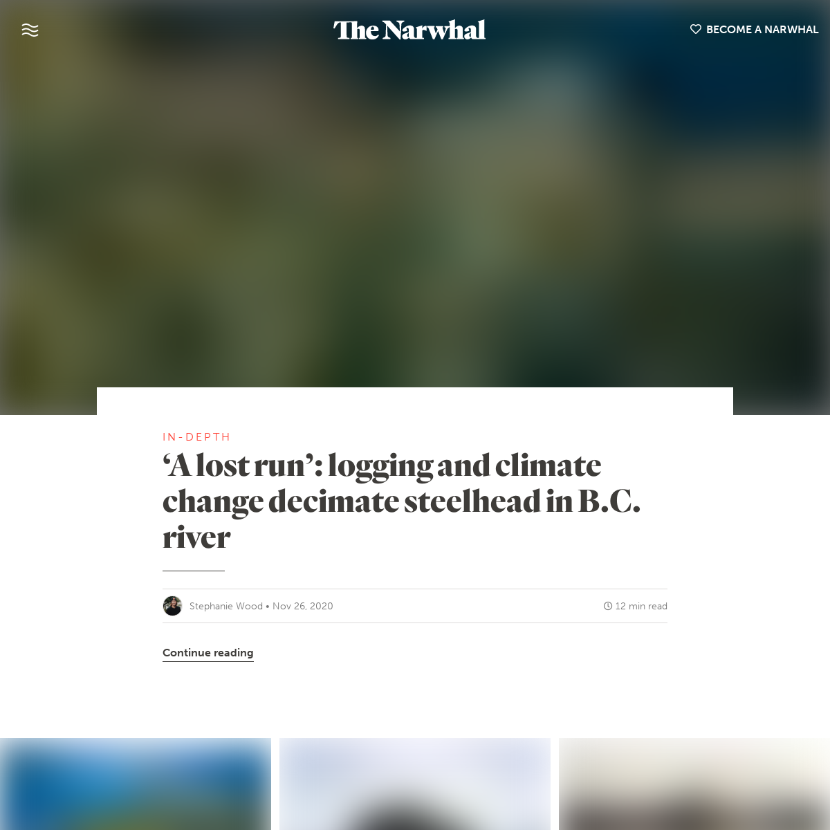 A complete backup of thenarwhal.ca