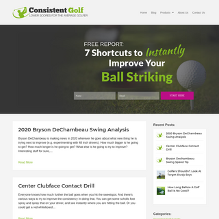 A complete backup of consistentgolf.com