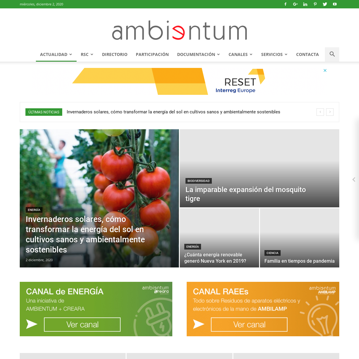 A complete backup of ambientum.com