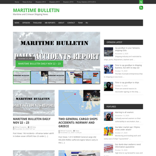 A complete backup of maritimebulletin.net
