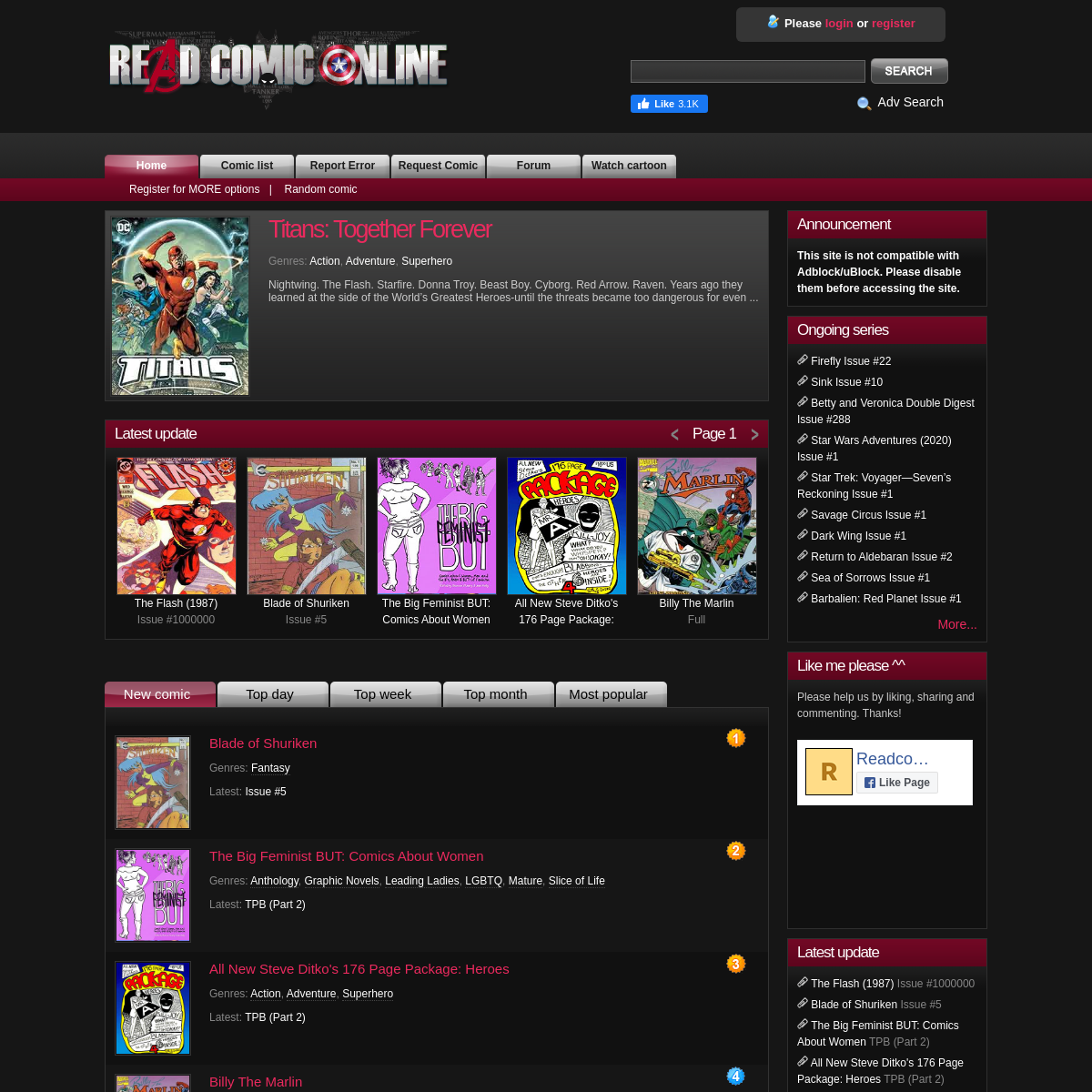 A complete backup of readcomiconline.to