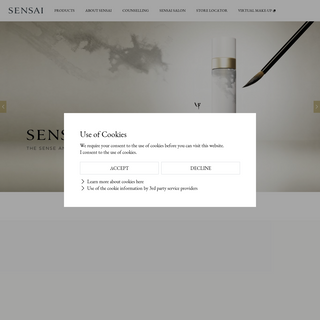 A complete backup of sensai-cosmetics.com