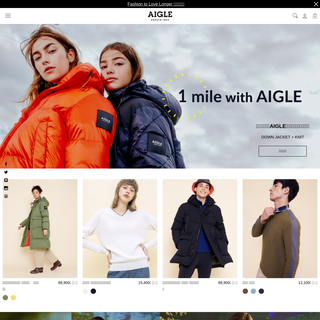 A complete backup of aigle.co.jp