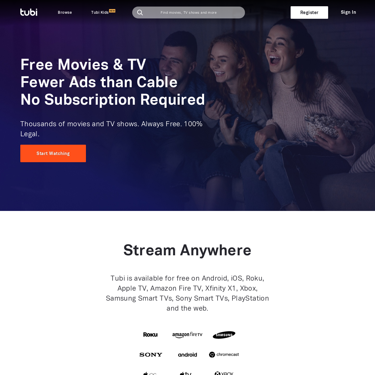 A complete backup of tubitv.com
