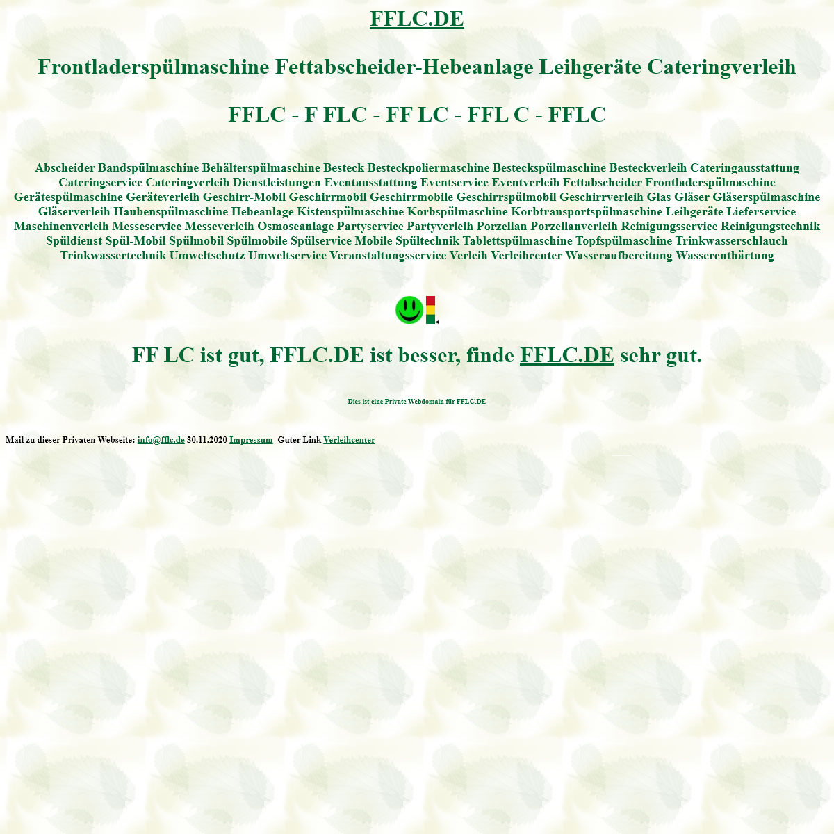 A complete backup of fflc.de