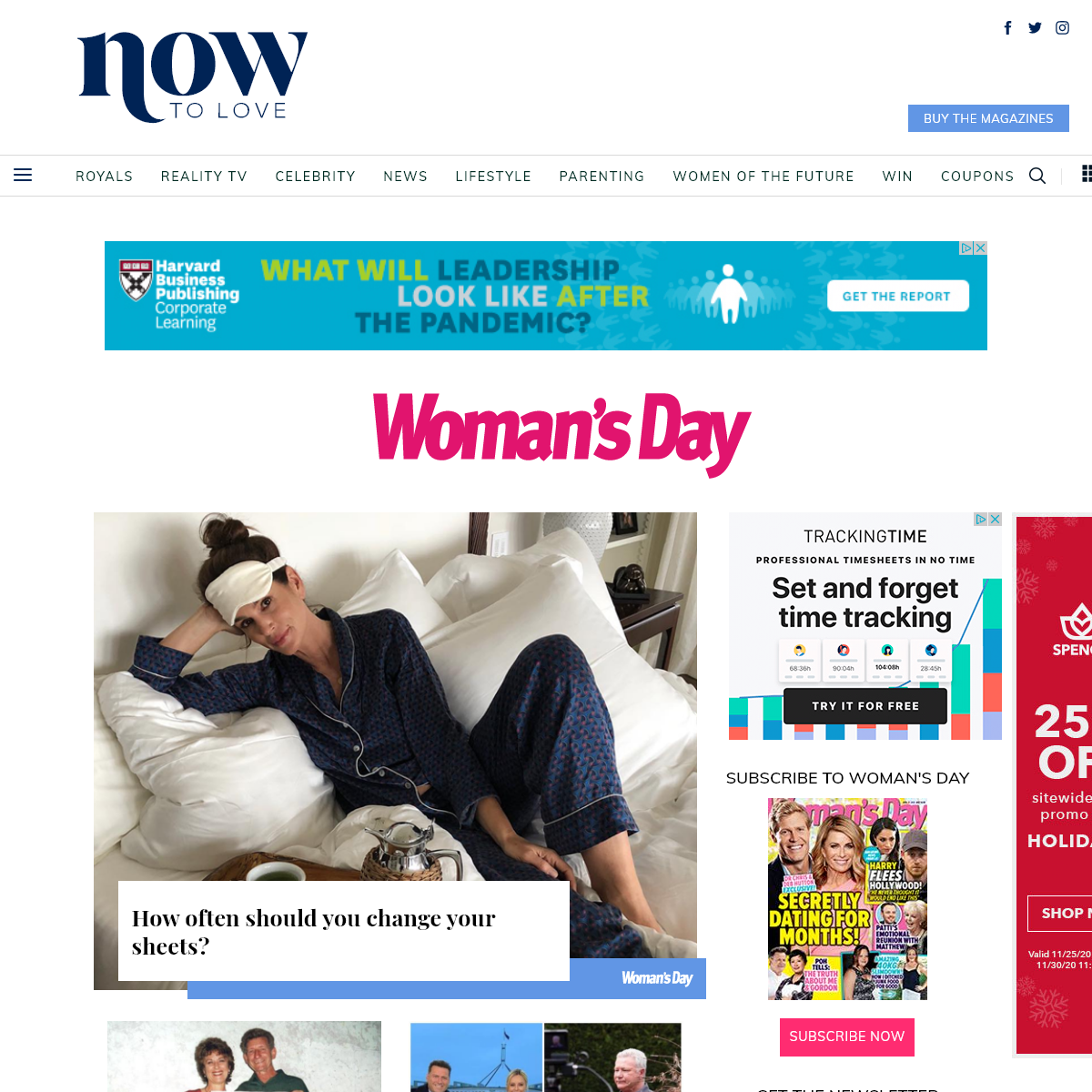 A complete backup of womansday.com.au