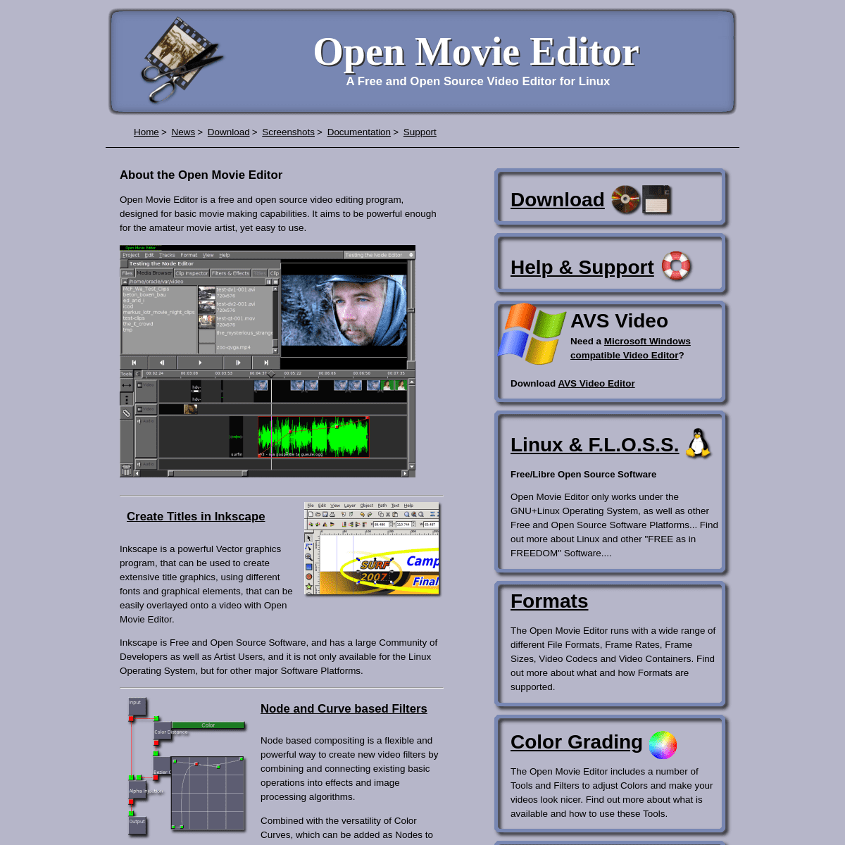 A complete backup of openmovieeditor.org