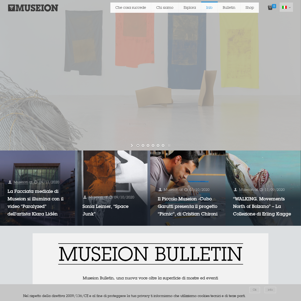 A complete backup of museion.it
