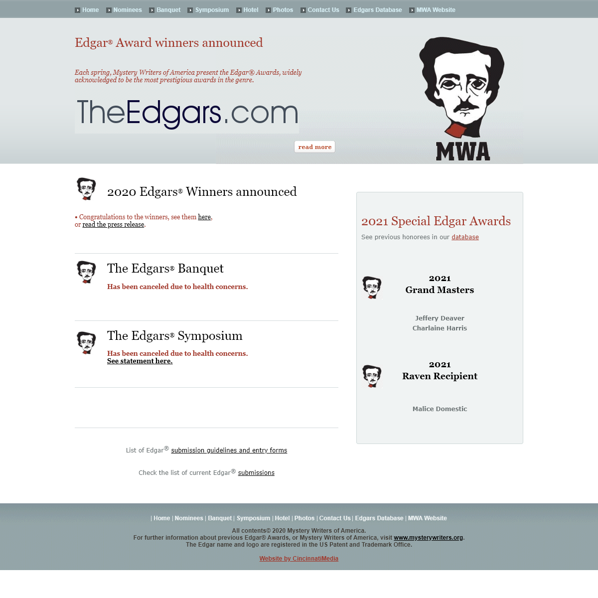 A complete backup of theedgars.com