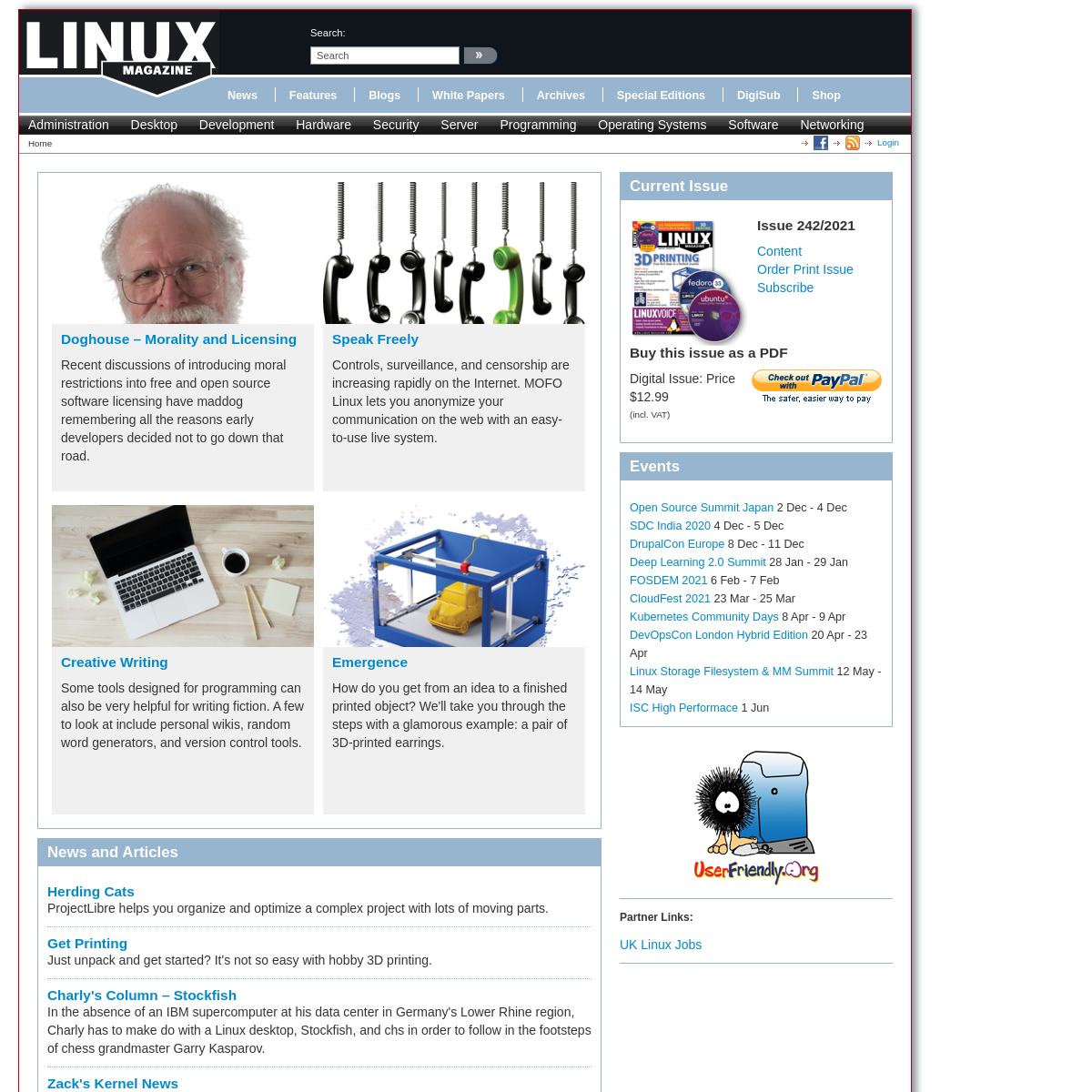 A complete backup of linux-magazine.com