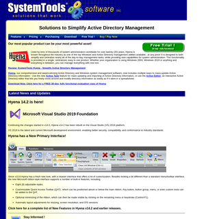 A complete backup of systemtools.com
