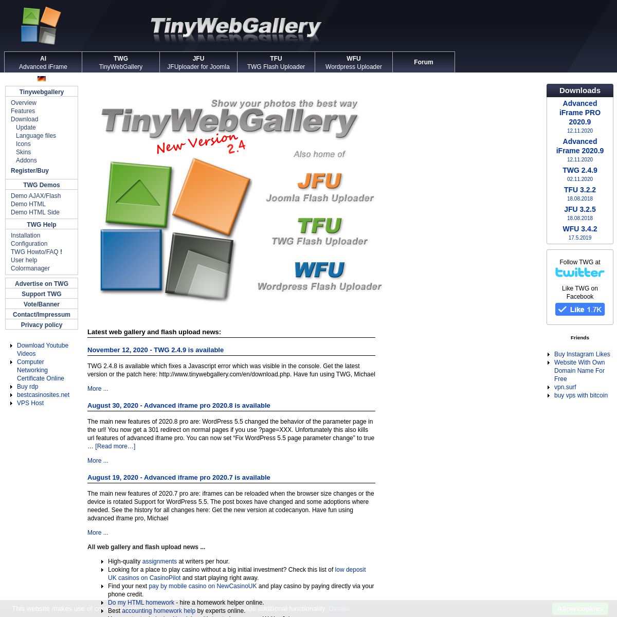 A complete backup of tinywebgallery.com