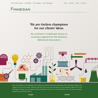 A complete backup of finnegan.com