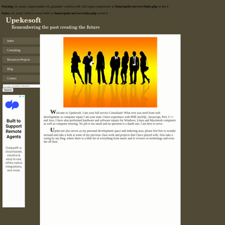 A complete backup of upeke.net