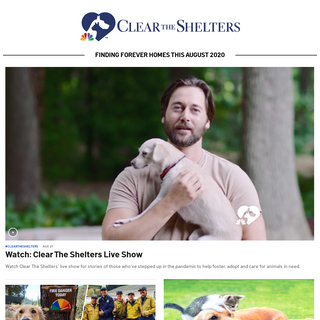 A complete backup of cleartheshelters.com